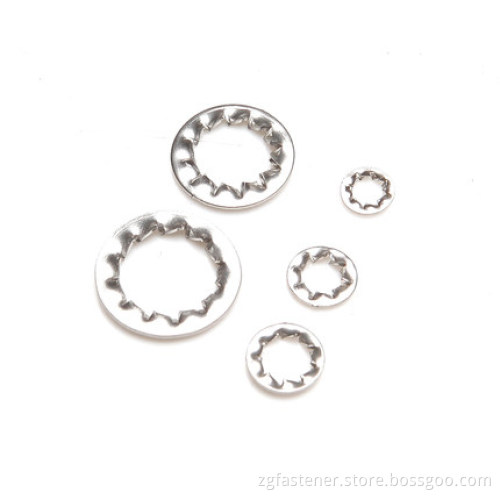 316 stainless steel internal teeth lock washers DIN6797
